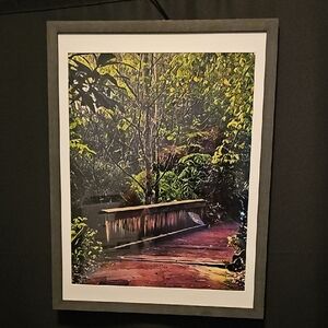 Mendocino Bridge Framed High Quality Photograph